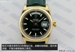 高仿劳力士蚝式腕表系列绿色118138